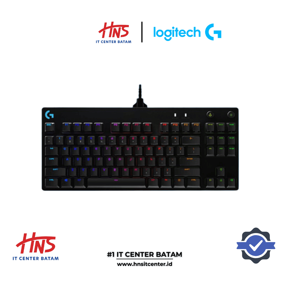 LOGITECH G PRO CLICKY KEYBOARD GAMING MECHANICAL TKL RGB
