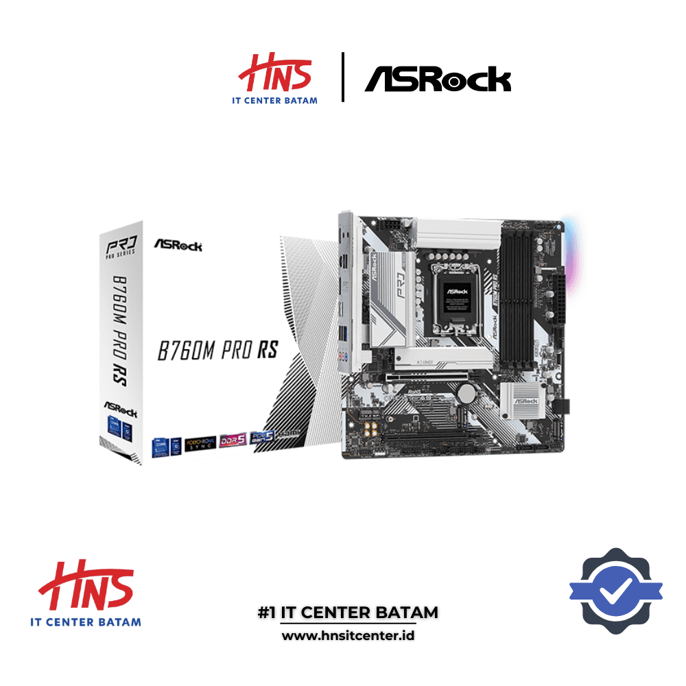 MOTHERBOARD ASROCK B760M PRO RS LGA1700 DDR5 - mATX