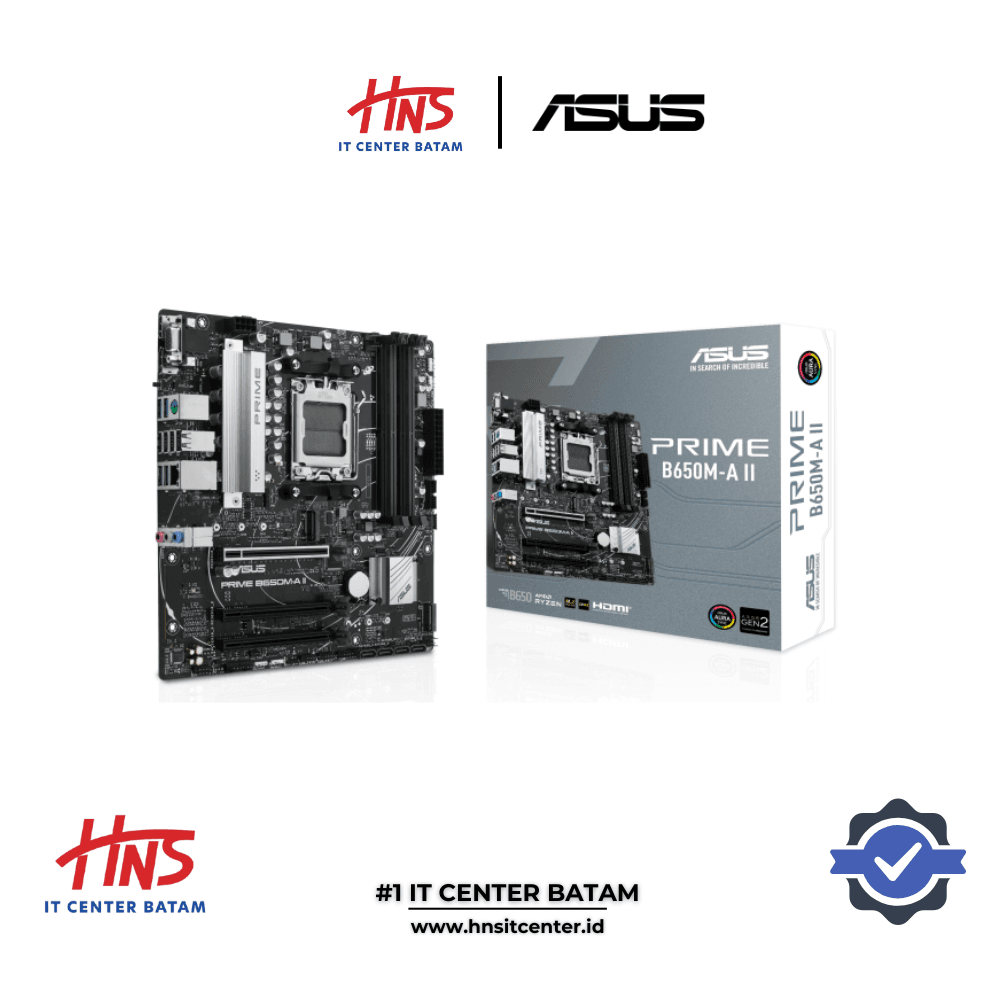 MOTHERBOARD ASUS PRIME B650M-A II AM5 DDR5 - mATX