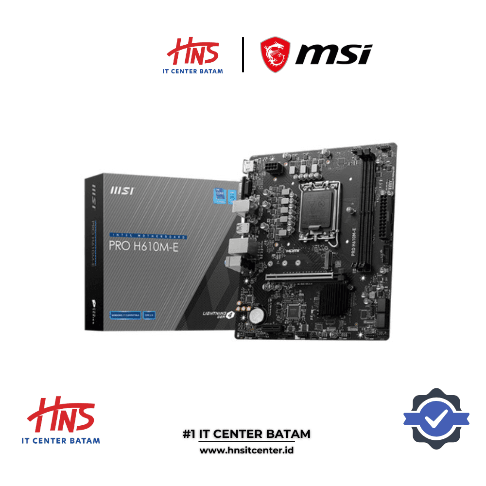 MOTHERBOARD MSI PRO H610M-E DDR5 LGA1700