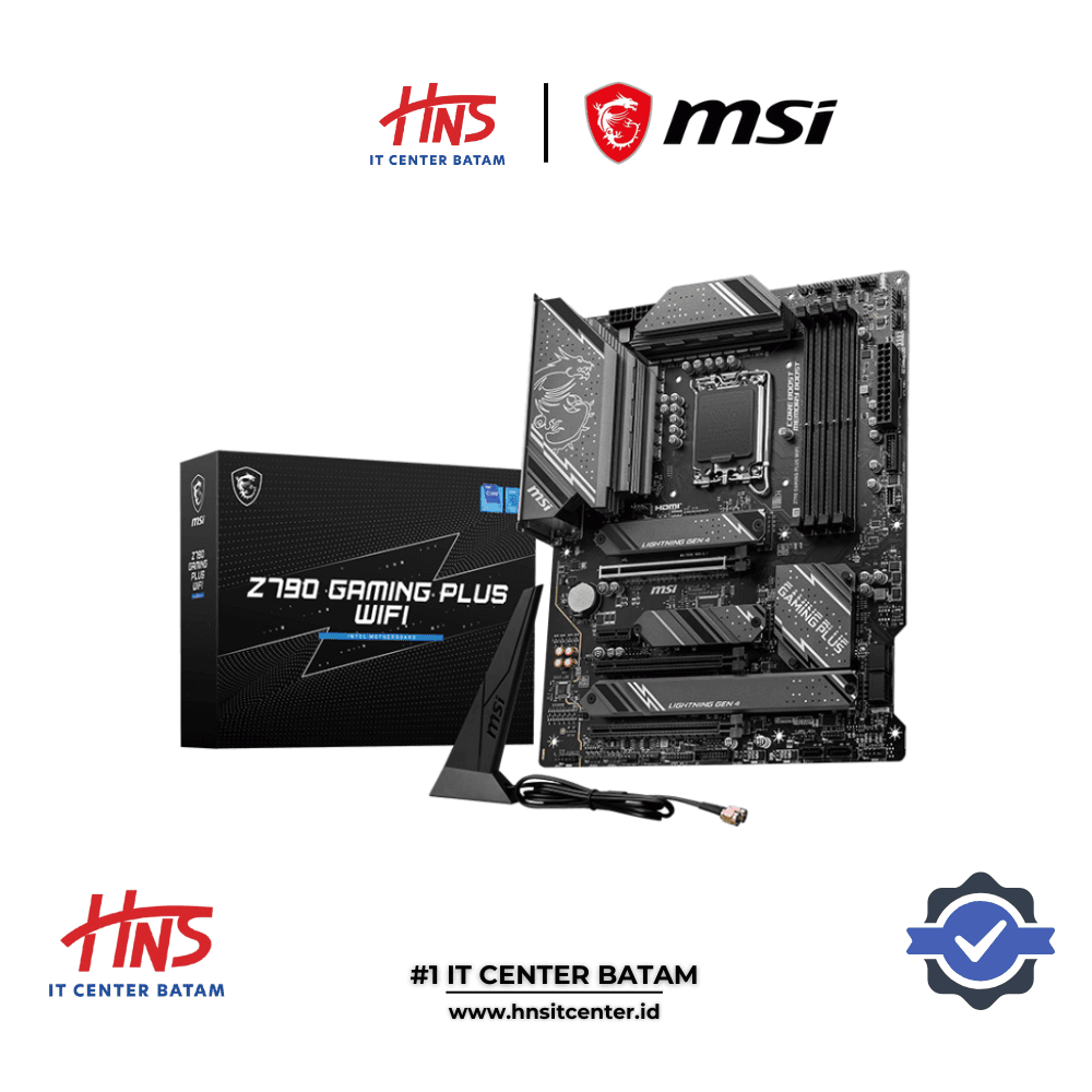 MOTHERBOARD MSI Z790 GAMING PLUS WIFI LGA1700 DDR5 - ATX