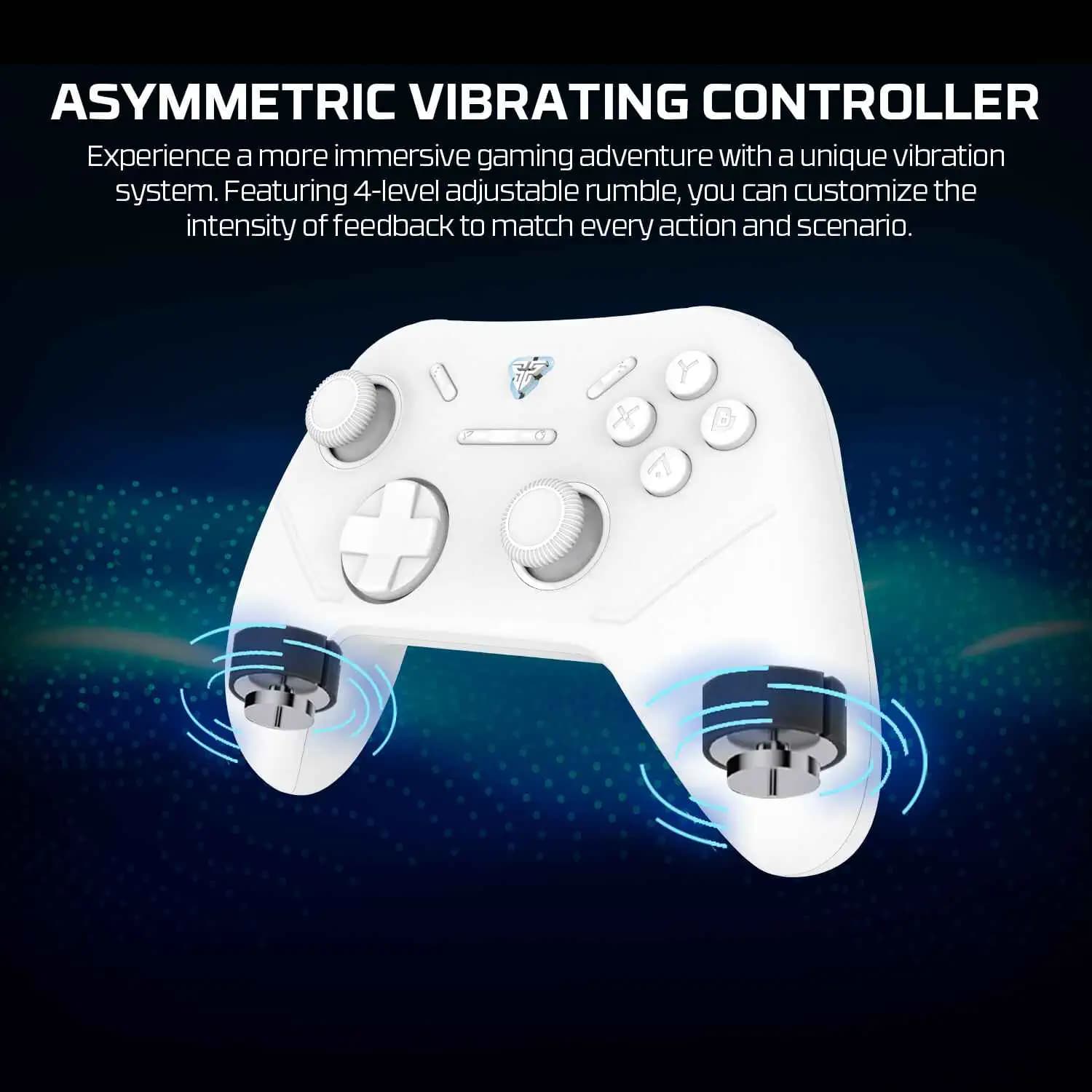 GAMEPAD FANTECH WGP13S WIRED TYPE C + 2.4 GHZ WIRELESS CONNECTION
