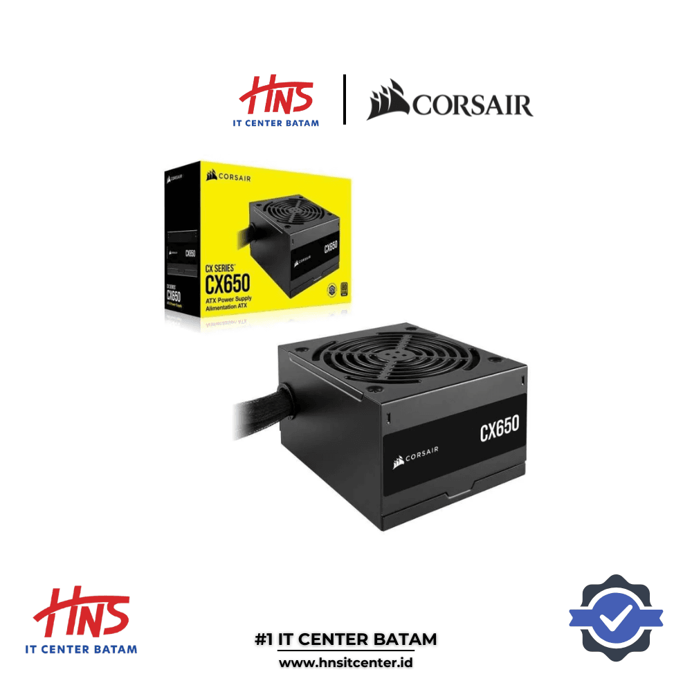 POWER SUPPLY CORSAIR CX650 650W 80+ BRONZE - NON MODULAR