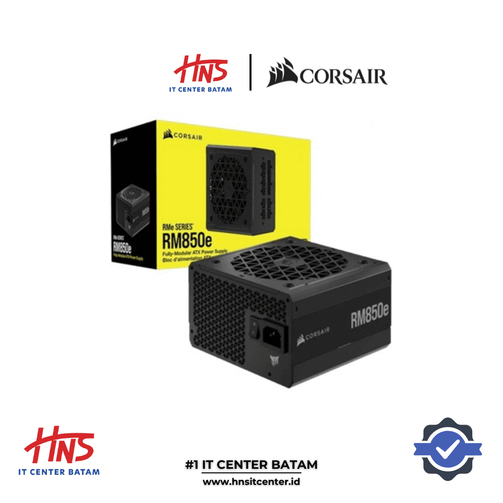POWER SUPPLY CORSAIR RM850E 850W 80+ GOLD - FULL MODULAR