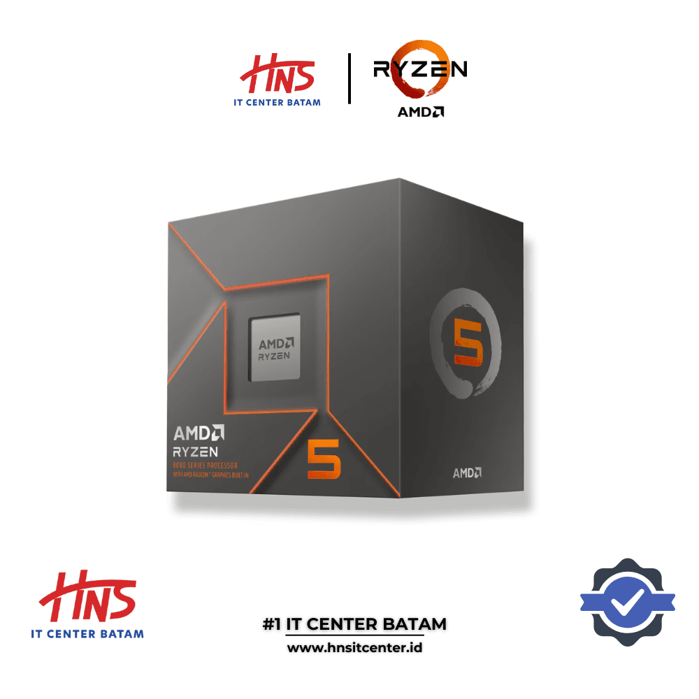 PROCESSOR AMD RYZEN 5 8500G WITH WRAITH STEALTH COOLER AM5