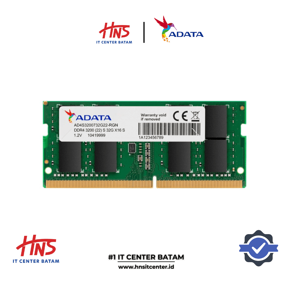 RAM NB DDR4 ADATA 16GB (1x16GB) 3200Mhz