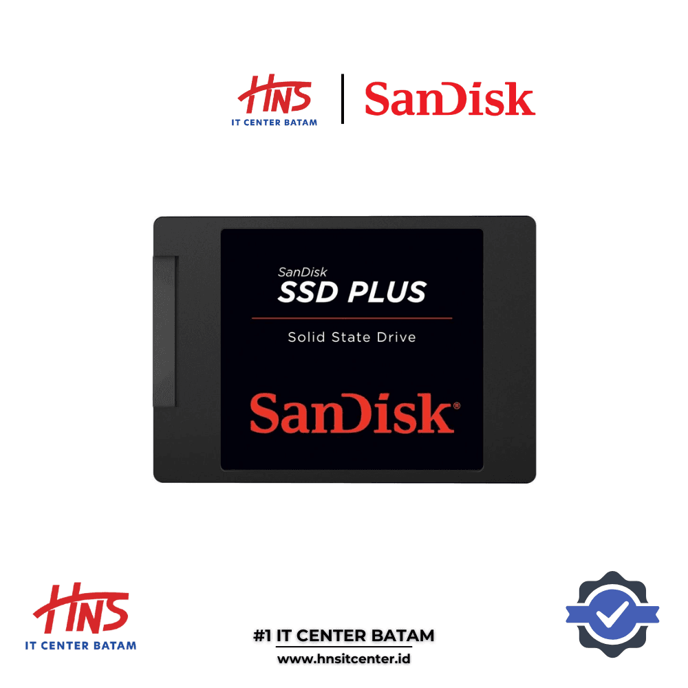 SSD SATA SANDISK PLUS - (240GB / 480GB / 1TB)