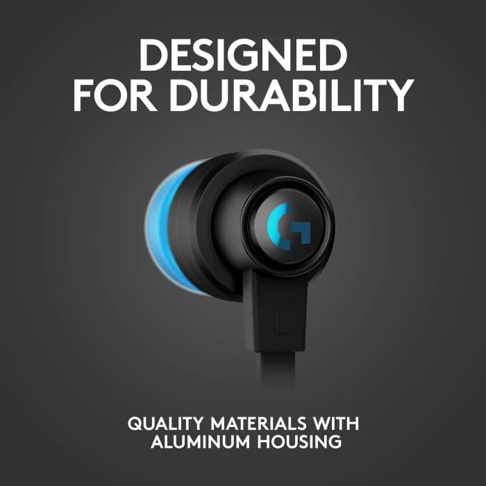 LOGITECH G333 IN-EAR EARPHONE GAMING MOBILE TYPE C ADAPTER
