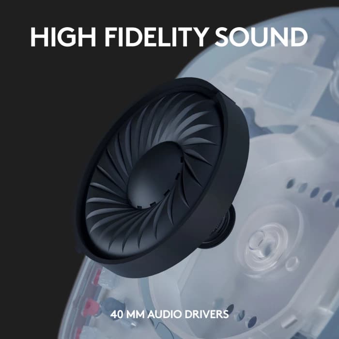 LOGITECH G435 HEADSET GAMING WIRELESS TRIPLE CONNECTION ULTRA-LIGHT