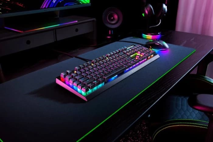 RAZER BLACKWIDOW V4 X MECHANICAL GAMING KEYBOARD - YELLOW SWITCH