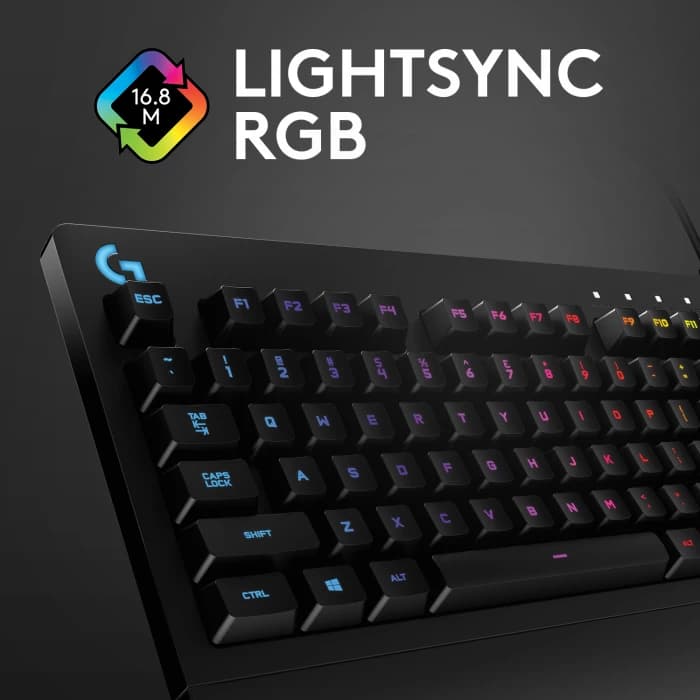 LOGITECH G213 PRODIGY GAMING KEYBOARD RGB LIGHTING