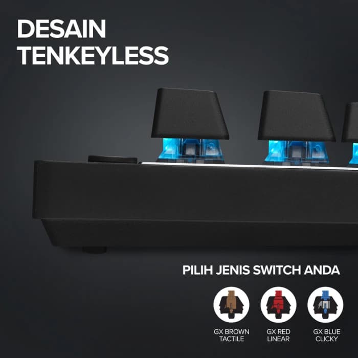 LOGITECH PRO X TKL LIGHTSPEED TACTILE