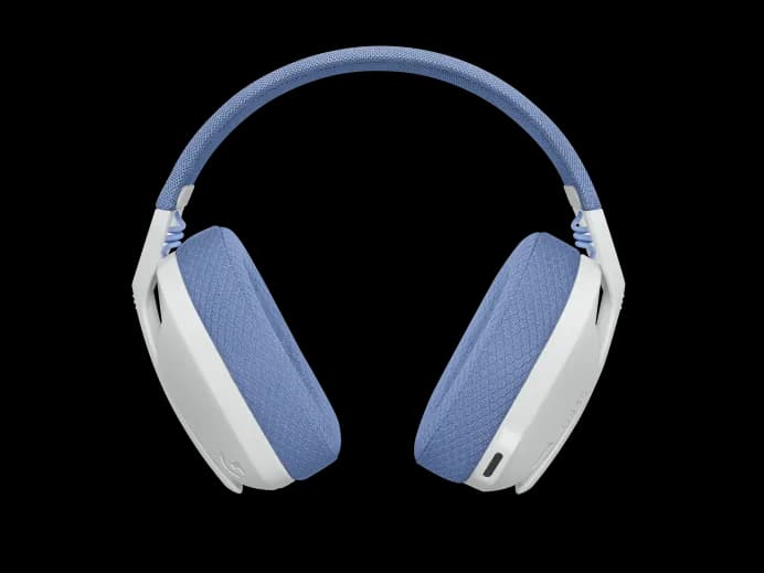 LOGITECH G435 HEADSET GAMING WIRELESS TRIPLE CONNECTION ULTRA-LIGHT — WHITE