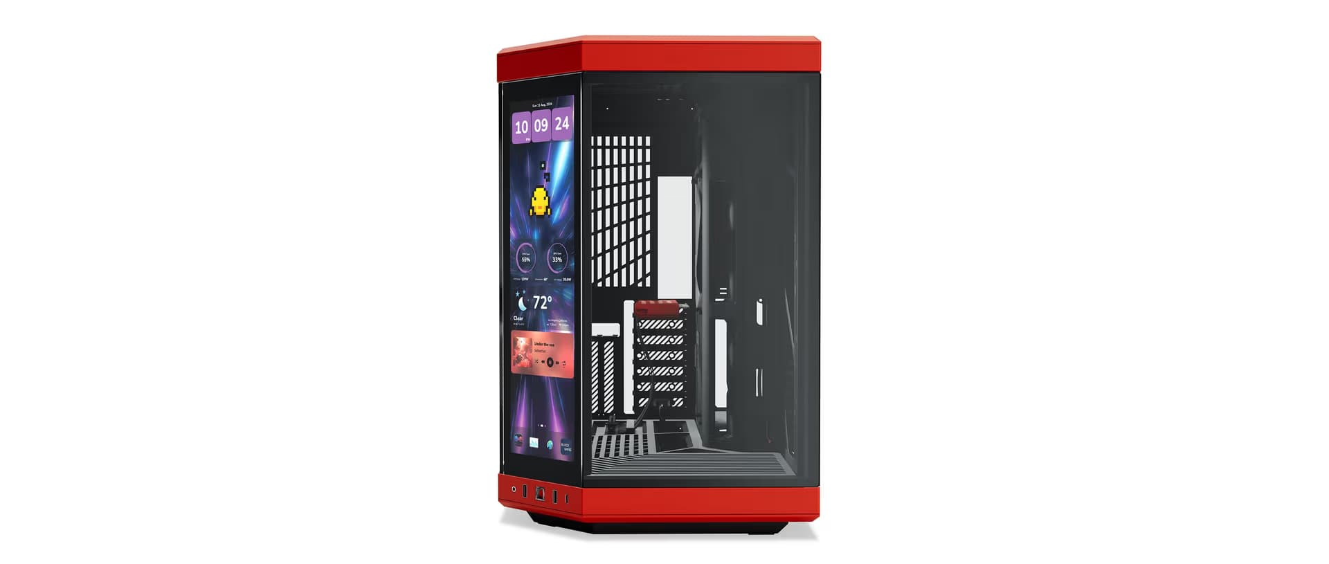 CASING HYTE Y70 TOUCH INFINITE CASE WITH 14.9 LCD MID TOWER - EATX