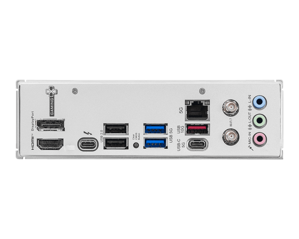 MOTHERBOARD MSI GAMING B860M PLUS WIFI LGA1851 DDR5 - mATX