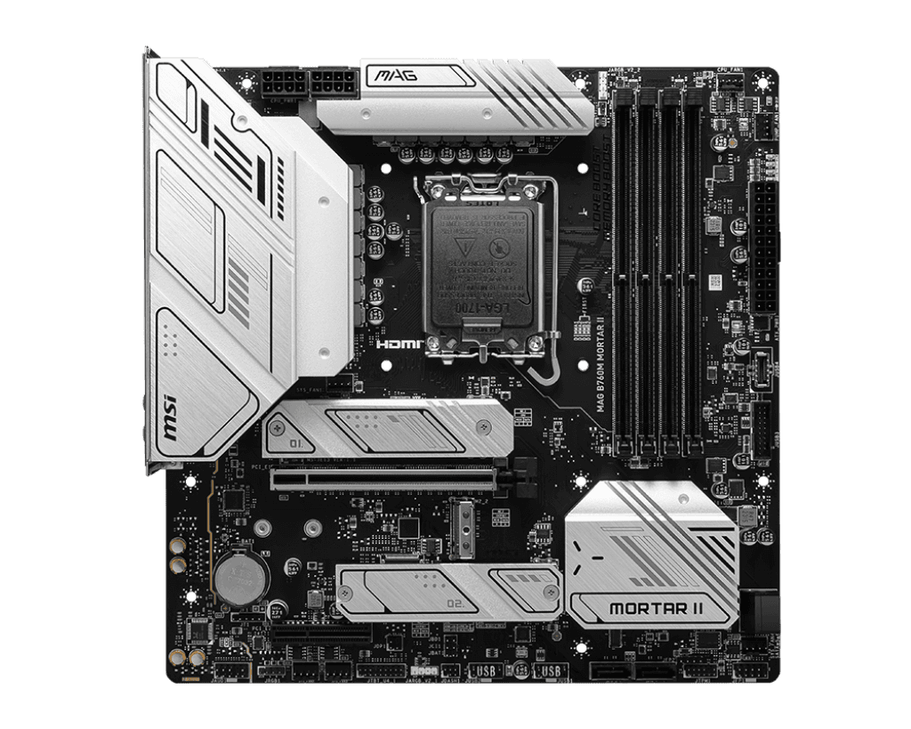 MOTHERBOARD MSI GAMING B760M MORTAR II LGA1700 DDR5 - mATX