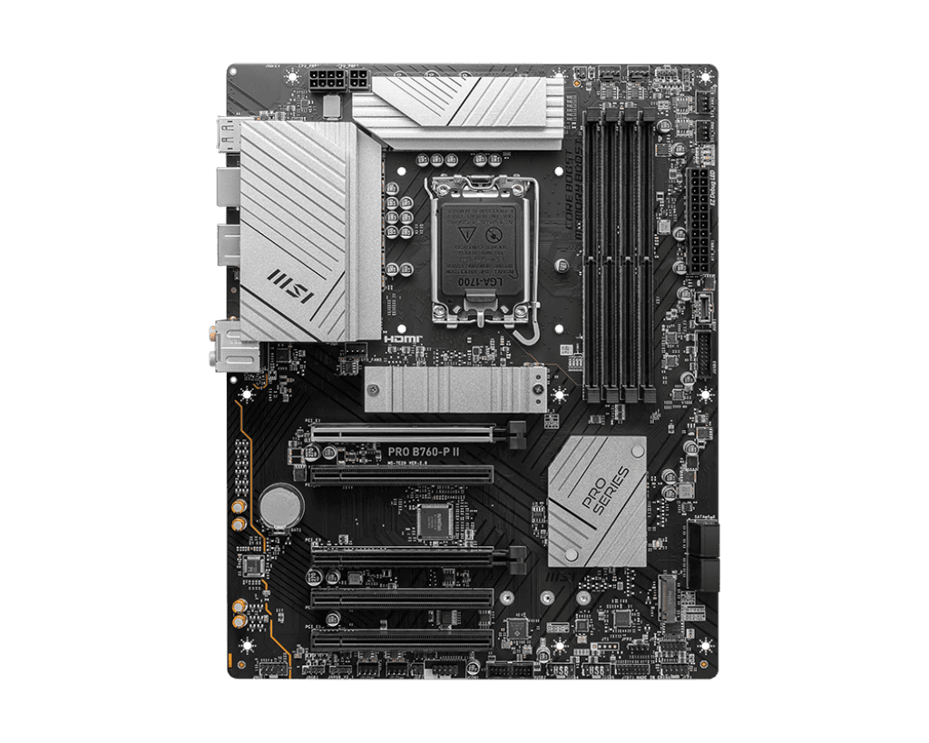 MOTHERBOARD MSI PRO B760-P II LGA1700 DDR5 - ATX