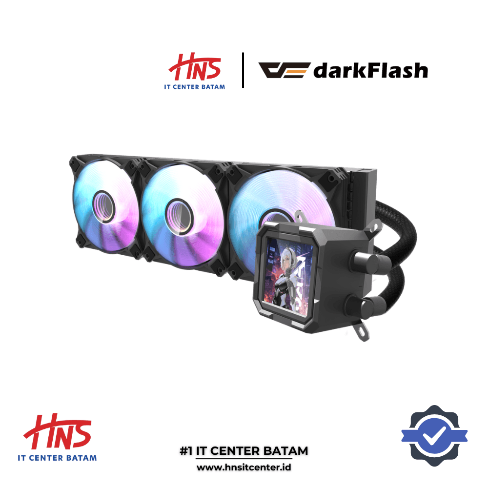 LIQUID COOLER DARKFLASH DV360S BLACK - SCREEN