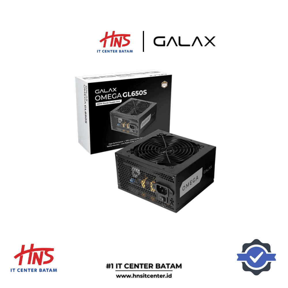 POWER SUPPLY GALAX OMEGA GL650S 650W 80+ BRONZE - NON MODULAR