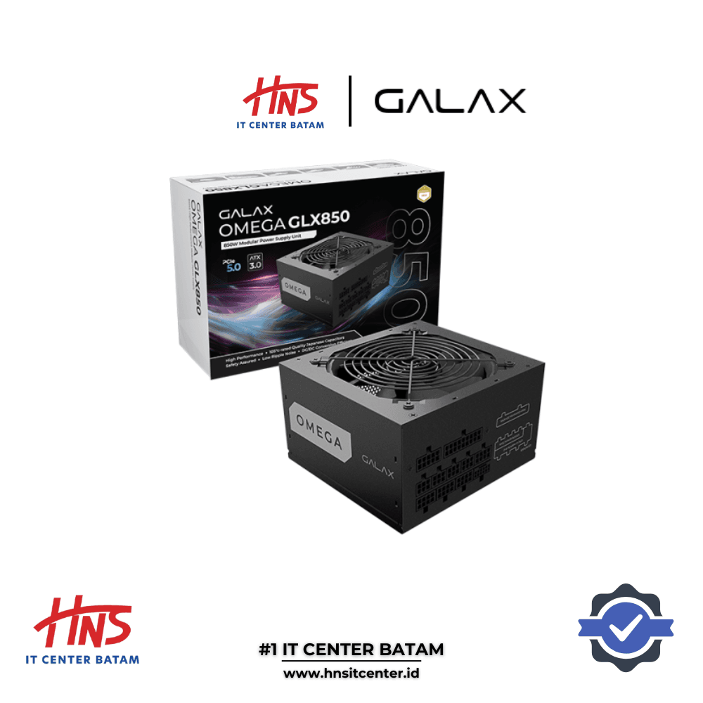 POWER SUPPLY GALAX OMEGA GLX850 850W 80+ GOLD - FULL MODULAR