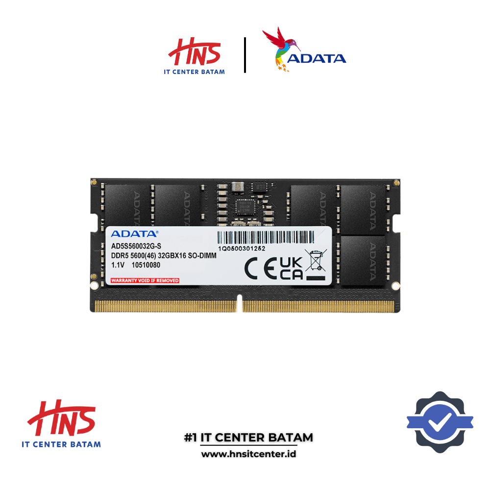 RAM NB ADATA SODIMM DDR5 8GB (1x8GB) 5600Mhz