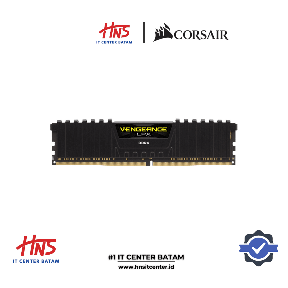 RAM PC DDR4 CORSAIR VENGEANCE LPX 8GB (1x8GB) 3200MHz