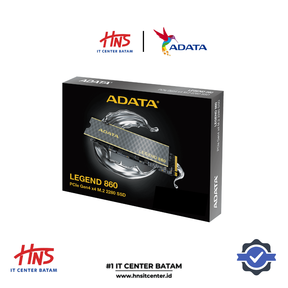 SSD NVME ADATA LEGEND 860 - (500GB / 1TB) Gen 4.0 — 500GB