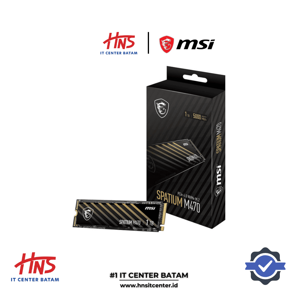 SSD NVME MSI SPATIUM M470 PRO Gen 4.0 - (1TB - 2TB)
