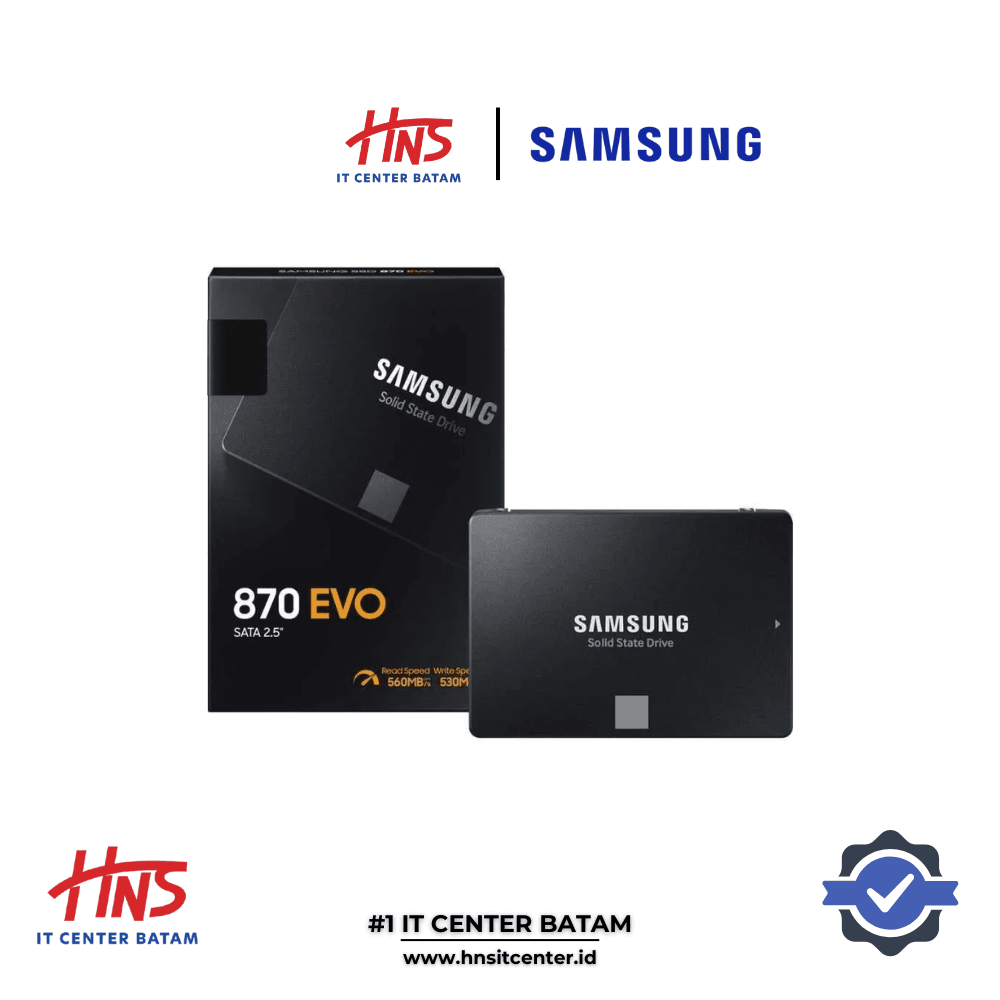 SSD SATA SAMSUNG 870 EVO - (250GB / 500GB / 1TB)