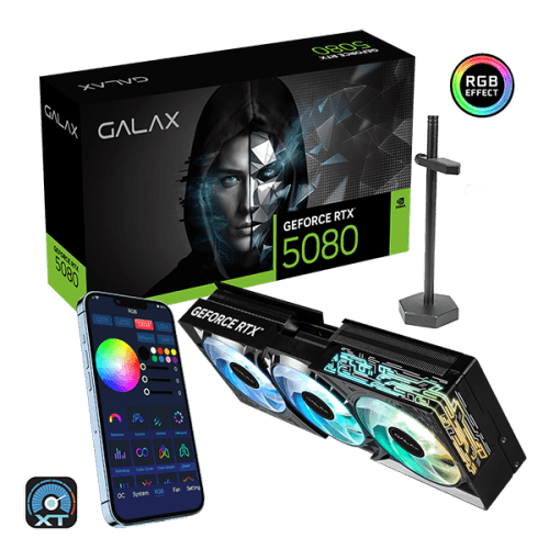 VGA CARD GALAX RTX 5080 1-CLICK 16G OC GDDR7