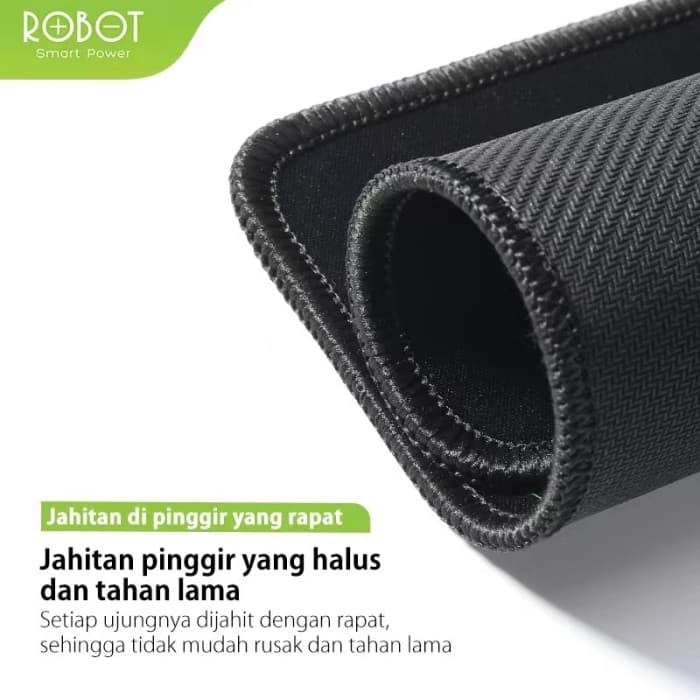 MOUSEPAD ROBOT RP01 BLACK 18cm x 22cm