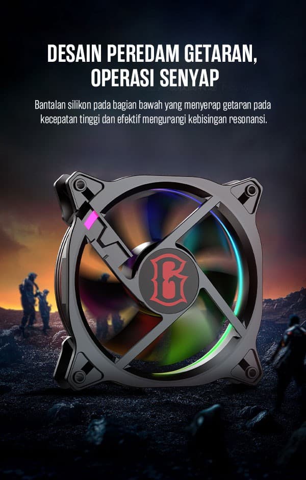 FAN CASING GAMEN GCF110 RGB COOLING FAN