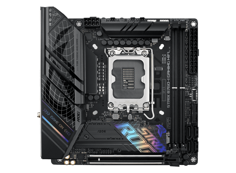 MOTHERBOARD ASUS ROG STRIX B760-I GAMING WIFI DDR5 LGA1700 - mITX