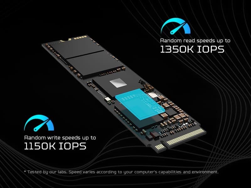 SSD NVME PREDATOR GM7000 INCLUDE HEATSINK - (512GB / 1TB / 2TB) Gen 4.0