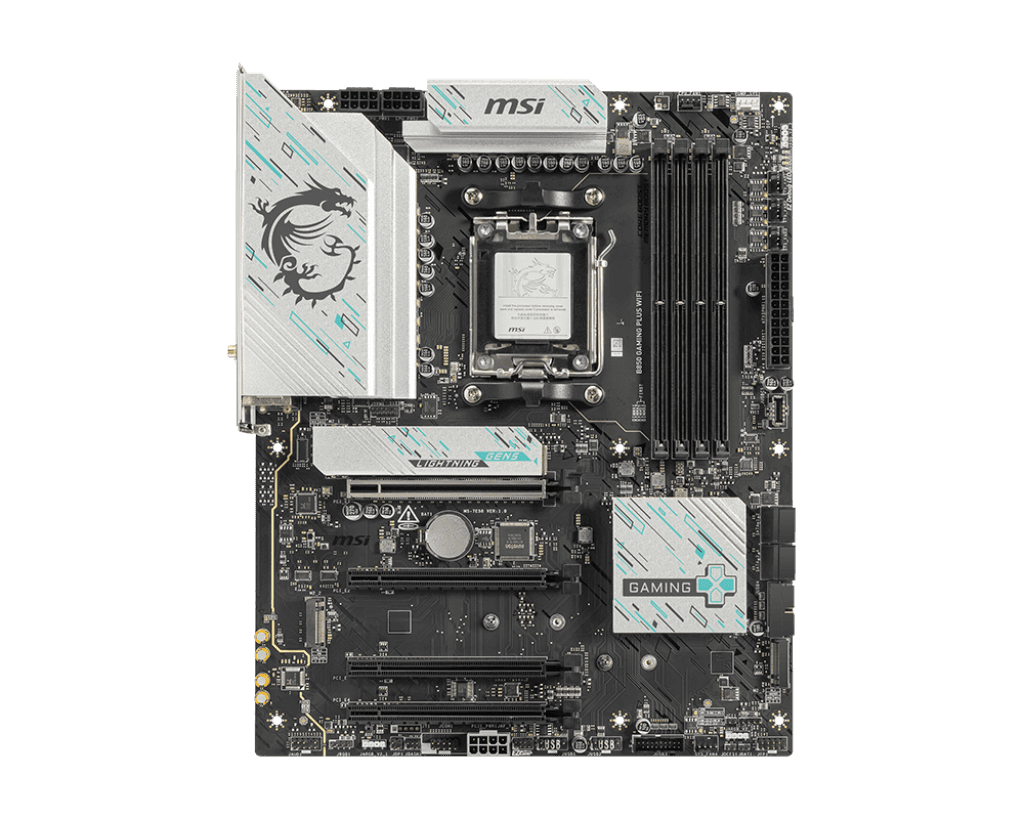 MOTHERBOARD MSI B850 GAMING PLUS WIFI AM5 DDR5 - ATX