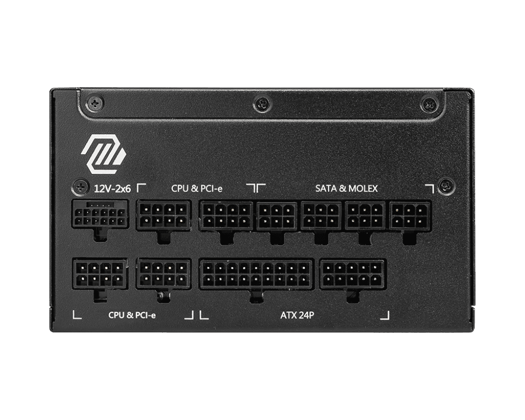 POWER SUPPLY MSI MAG A1250GL 1250W 80+ GOLD - FULL MODULAR