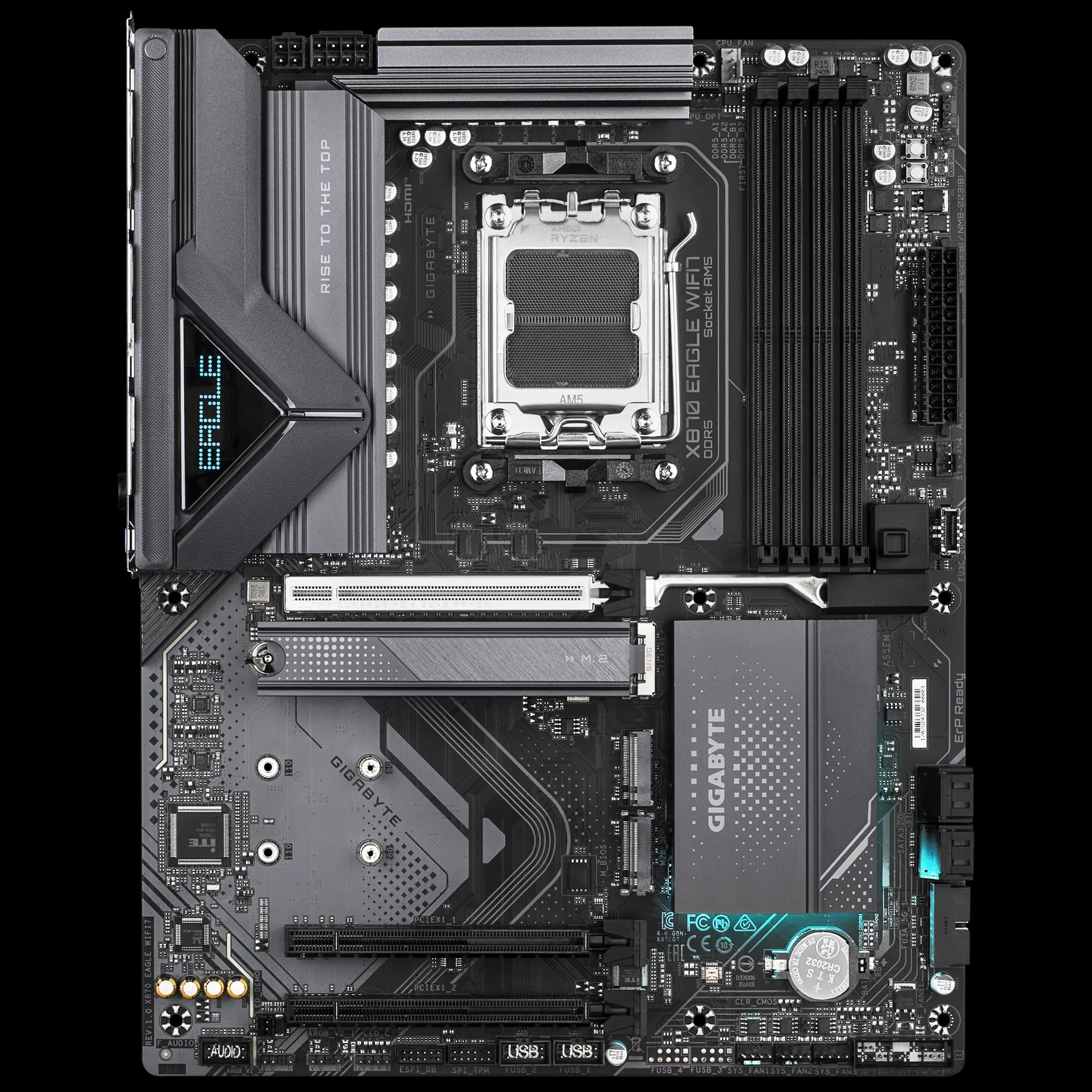 MOTHERBOARD GIGABYTE X870 EAGLE WIFI7 DDR5 AM5 - ATX