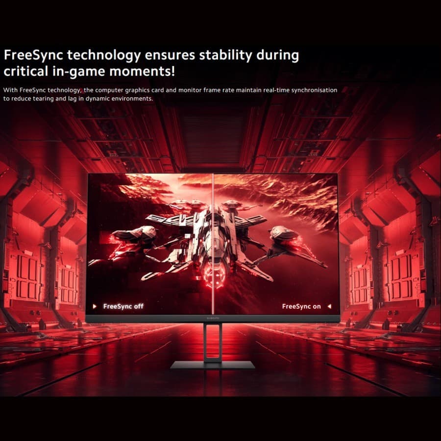 MONITOR XIAOMI G24i 24″ FLAT IPS FHD (1920×1080) 180Hz 99% sRGB - (P24FCA-RGGL)