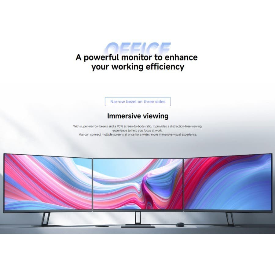 MONITOR XIAOMI A27Qi 27" FLAT IPS QHD (2560x1440) 100Hz 100% sRGB - (P27QCA-RAGL)