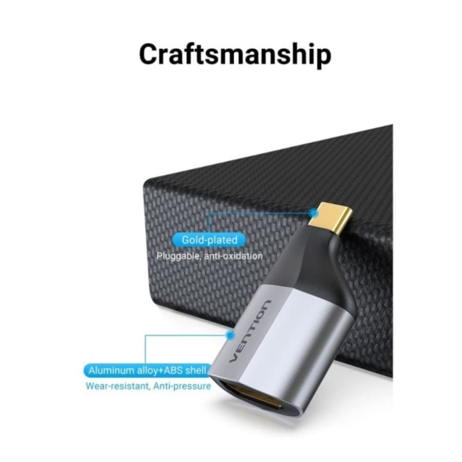 VENTION Type-C to HDMI Adapter Gray Alloy Type (TCAH0)