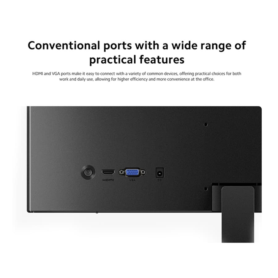MONITOR XIAOMI A22i 22" FLAT VA FHD (1920x1080) 75Hz 99% sRGB - (A22FAB-RAGL)