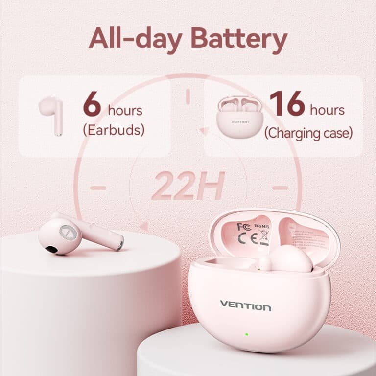VENTION ELF E06 TWS TRUW WIRELESS EARPHONE EARBUDS (NBKB0 NBKW0 NBKP0 NBKS0)