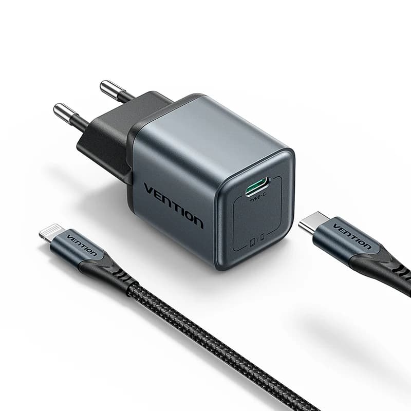 VENTION GANDASH 20W / 30W / 70W GaN CHARGING KIT (INCLUDE CABLE) (TZ-FEXH0-EU TZ-FEWH0-EU TZ-FEVH0-EU)