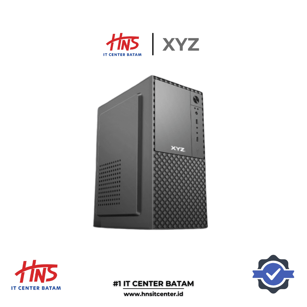 CASING OFFICE XYZ XL5 INCLUDE PSU 380W MINI TOWER - mATX