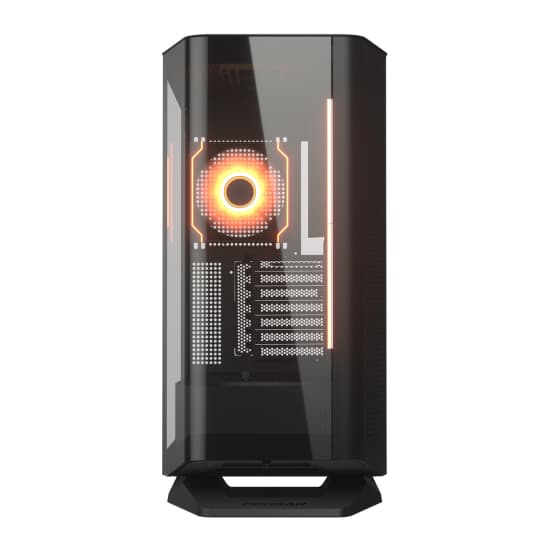 CASING COUGAR FV270 4FAN RGB MID TOWER - EATX + ACESSORIS LUMINOSA ROTATING TURNTABLE