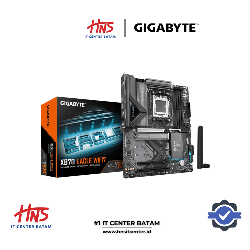 MOTHERBOARD GIGABYTE X870 EAGLE WIFI7 DDR5 AM5 - ATX
