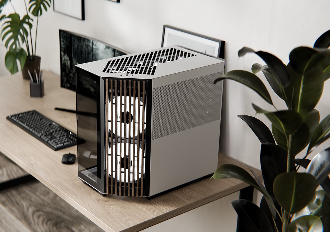 CASING GAMING APNX V1 SERIES MID TOWER - ATX
