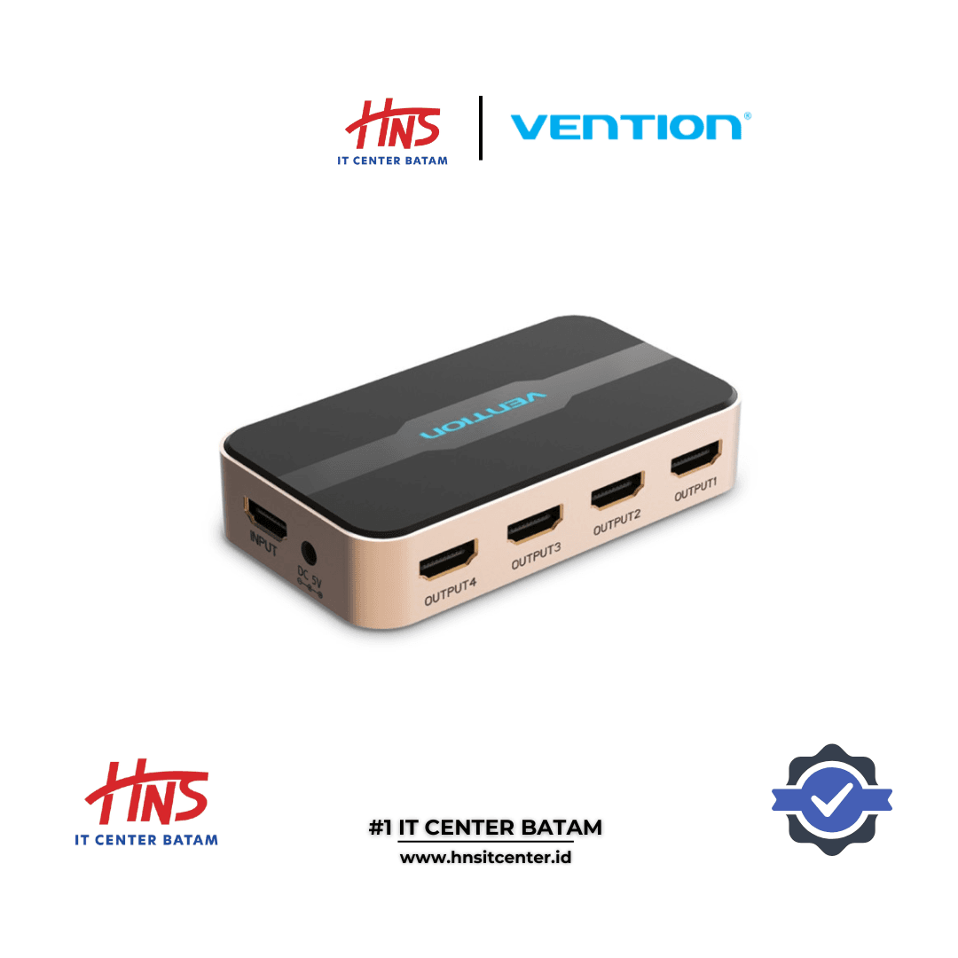 VENTION 1x4 HDMI SPLITTER GOLD PLATED (ACCG0-EU)