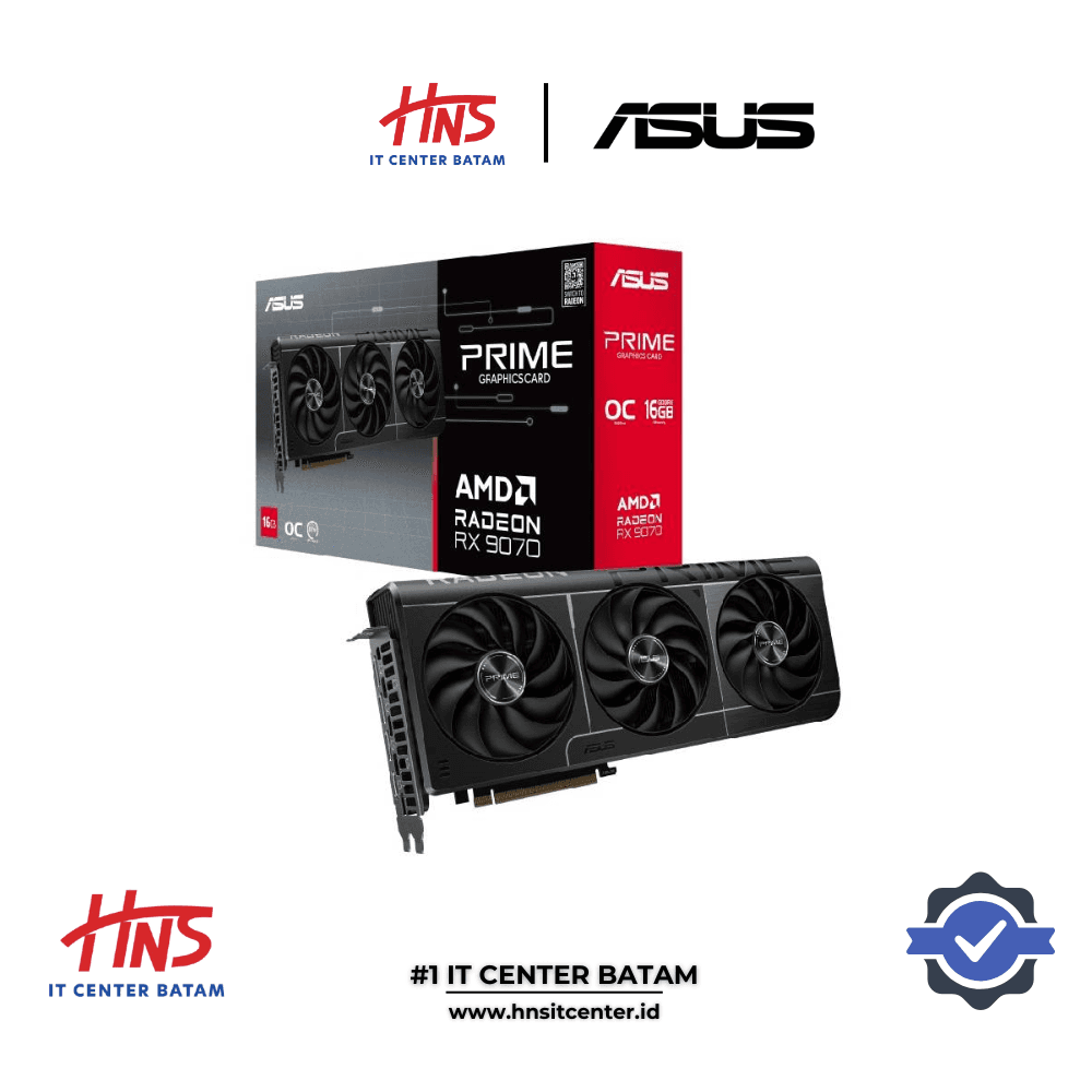 VGA CARD ASUS PRIME RADEON RX 9070 16GB OC EDITION GDDR6