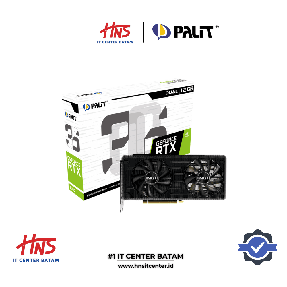 VGA CARD PALIT RTX 3060 12GB DUAL GDDR6